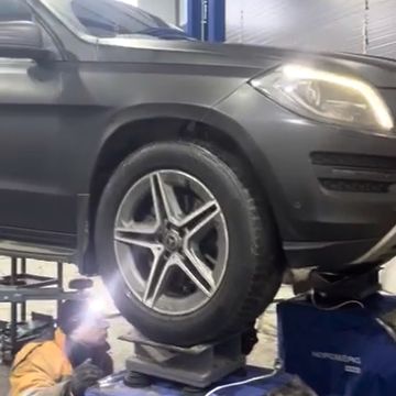 Вибростенд подвески - превью видео 1